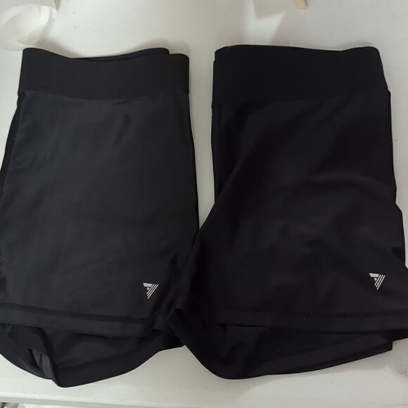 7 Gen Black Spandex Set of Two Pair - Picture 4 of 5